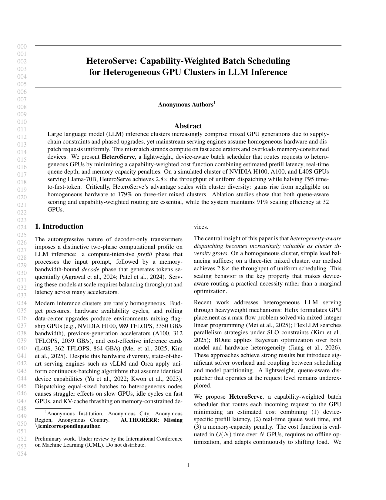 HeteroServe Paper